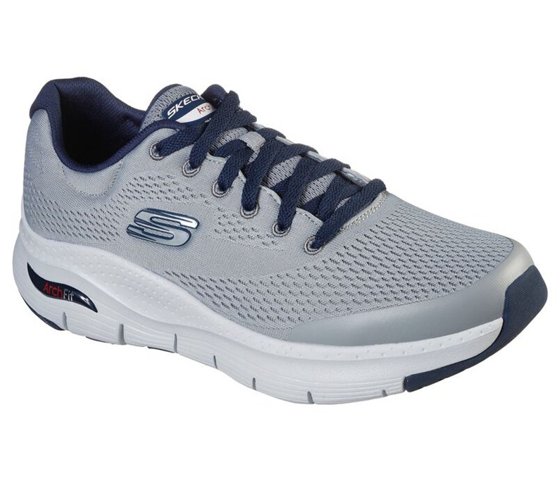 Skechers Arch Fit - Mens Sneakers Grey/Navy [AU-AZ7486]